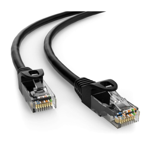 Powertech POWERTECH καλώδιο δικτύου CAB-N404, Cat 6 U/UTP, CCA, 250Hz, 2m, μαύρο
