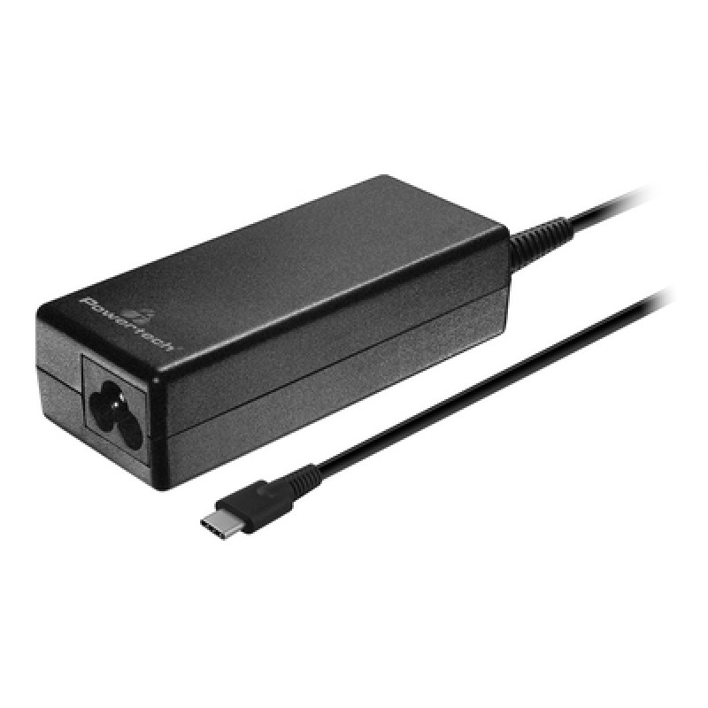 Powertech POWERTECH φορτιστής laptop PT-1319, USB-C PD 3.0, universal, 65W, μαύρος