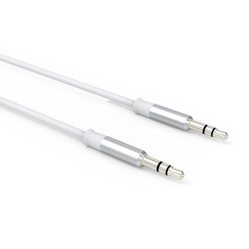 LDNIO LDNIO καλώδιο ήχου 3.5mm LS-Y02, AUX, 1m, λευκό