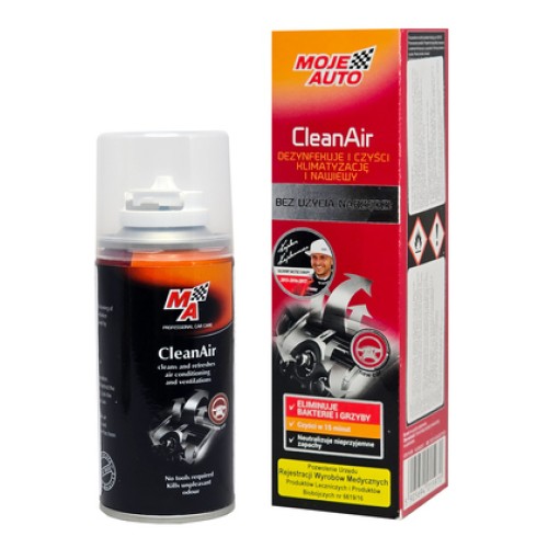 MOJE AUTO MOJE AUTO σπρέι καθαρισμού κλιματιστικού αυτοκινήτου CleanAir 19-598, 150ml