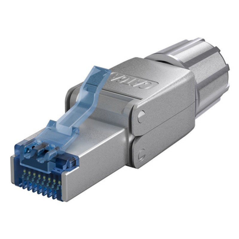 GOOBAY GOOBAY βύσμα RJ45 65939, CAT 6A STP, tool-free, ασημί