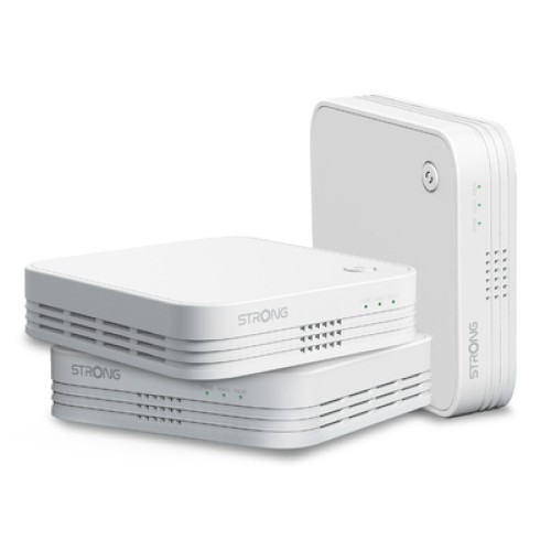 STRONG STRONG WiFi Mesh Home Kit ATRIA 1200 V2, 1200Mbps Dual Band, 3τμχ