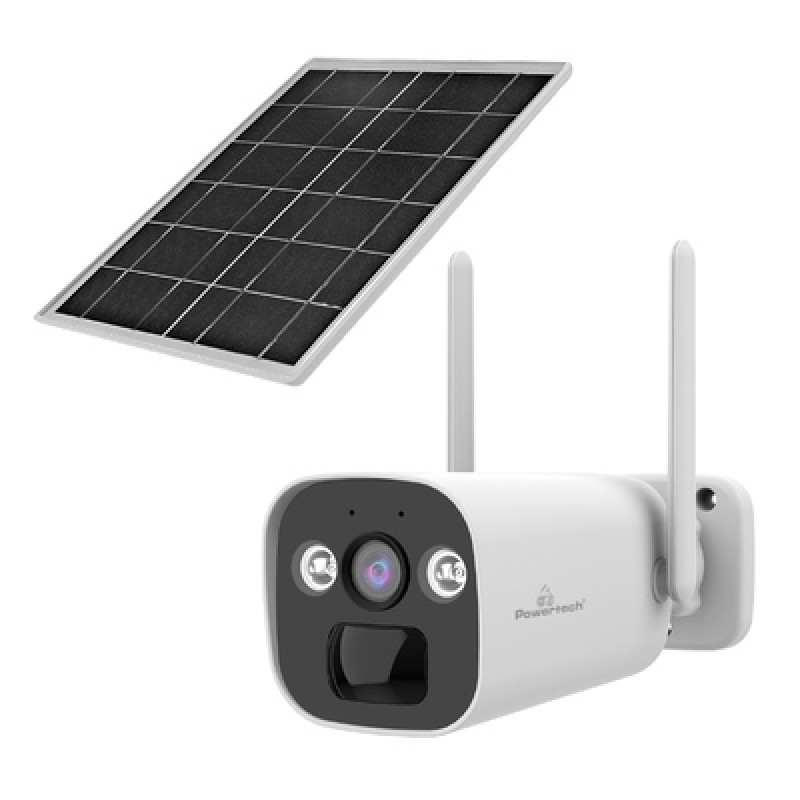Powertech POWERTECH smart ηλιακή κάμερα PT-1335, 4MP, 4G, SD, IP66