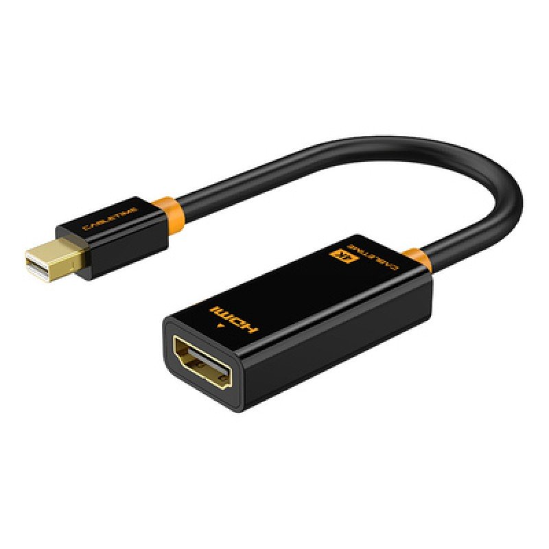 CABLETIME CABLETIME αντάπτορας mini DisplayPort σε HDMI CT-AV589-02G4K, 4K/30Hz, μαύρος