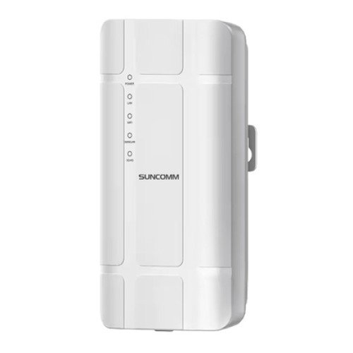 SUNCOMM SUNCOMM outdoor 4G LTE CPE QC300K, 300Mbps Wi-Fi, 100Mbps LAN, IP65