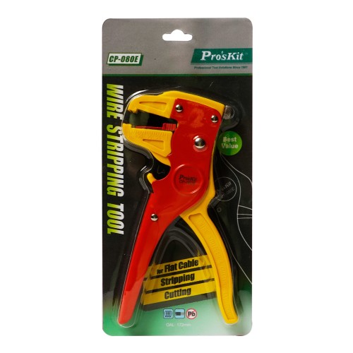 PROSKIT PROSKIT απογυμνωτής καλωδίων CP-080E με κόφτη, 0.2~4mm², 172mm