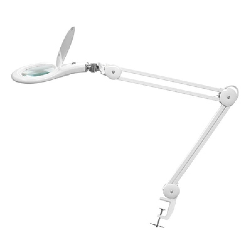 PROSKIT PROSKIT μεγεθυντικός φακός MA-1209LI με σφιγκτήρα, LED, 5D 2.25x, λευκός