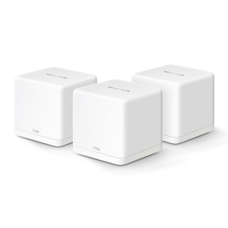 MERCUSYS MERCUSYS Mesh WiFi 6 System Halo H60X, 1500Mbps Dual Band, 3τμχ, V.1.0