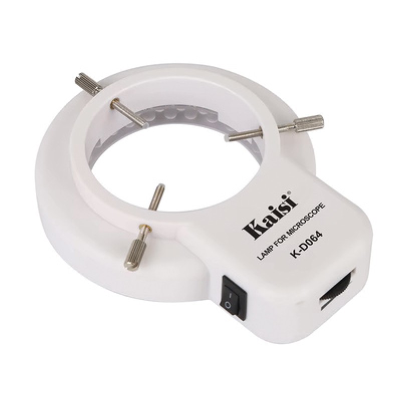KAISI KAISI LED λάμπα για μικροσκόπιο K-D064 με ρυθμιζόμενη φωτεινότητα, 4W