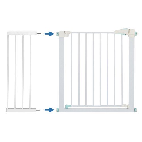 C-TECH C-TECH προέκταση προστατευτικής πόρτας HUH-0196, μεταλλική, 28cm, λευκή