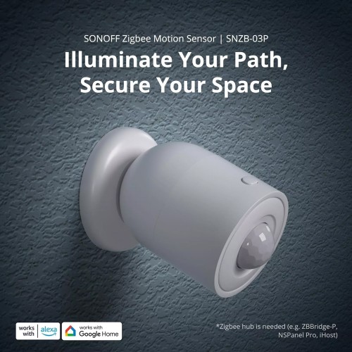SONOFF SONOFF smart ανιχνευτής κίνησης SNZB-03P, ZigBee, μπαταρίας, λευκός