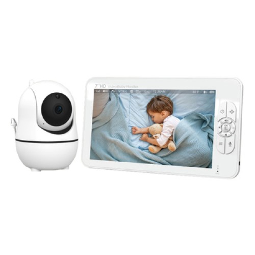 Powertech POWERTECH ενδοεπικοινωνία μωρού PT-1345 με κάμερα & οθόνη 7