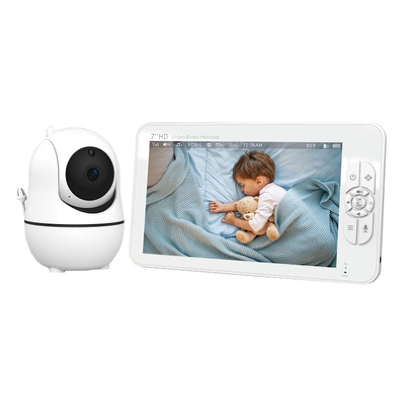 Powertech POWERTECH ενδοεπικοινωνία μωρού PT-1345 με κάμερα & οθόνη 7