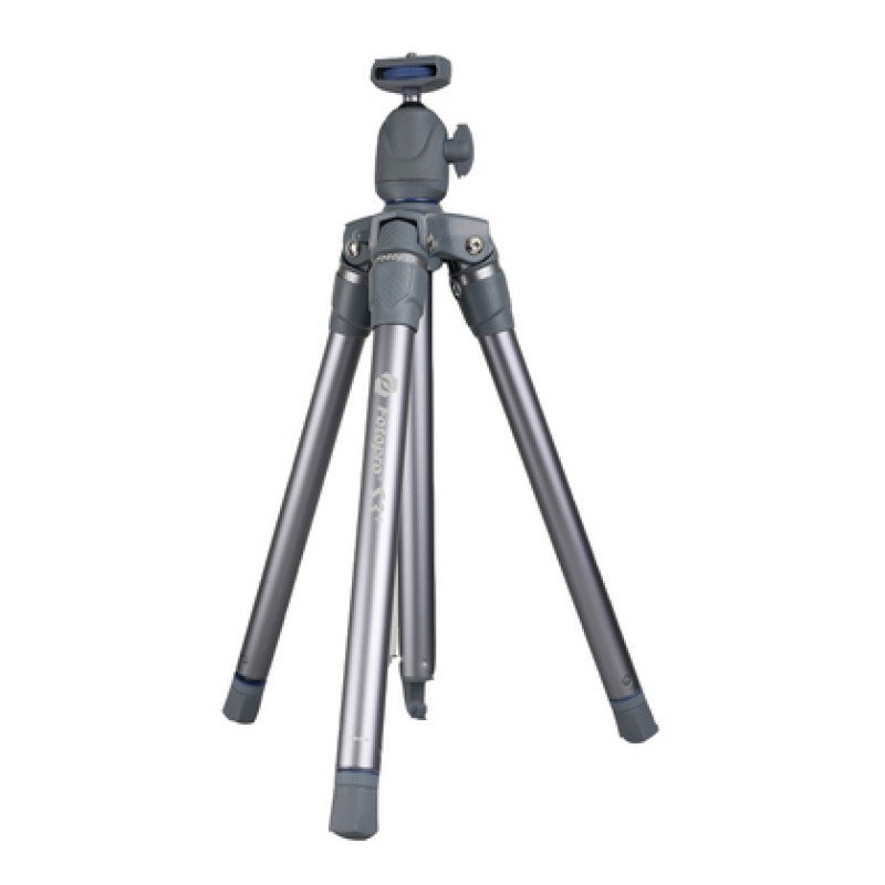 FOTOPRO FOTOPRO τρίποδο φωτογράφισης S3 Lite, πτυσσόμενο έως 127cm, έως 2.5kg, γκρι