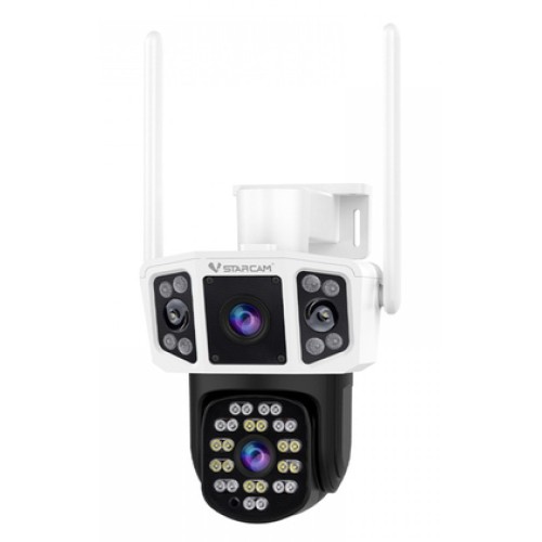 VSTARCAM VSTARCAM smart κάμερα CS667DR, dual lens, 3MP, WiFi, SD, PTZ, IP66