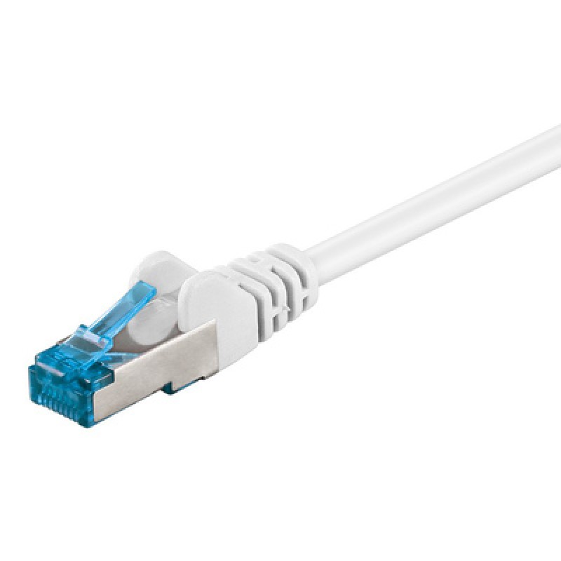 GOOBAY GOOBAY καλώδιο δικτύου 93667, CAT 6A S/FTP, 500 MHz, Copper, 0.5m, λευκό