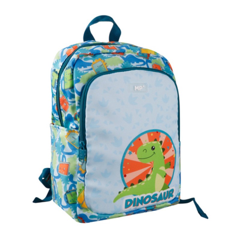 MP MP παιδική τσάντα πλάτης Dinosaur MO111-04, 5.5L, πολύχρωμη