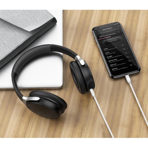 Powertech POWERTECH καλώδιο USB-C σε 3.5mm CAB-UC089, 1m, λευκό
