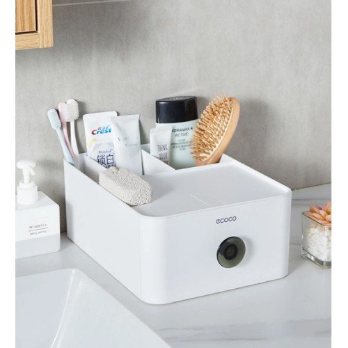ECOCO ECOCO θήκη οργάνωσης E2334, επιτραπέζια, 28x21x11cm, λευκή