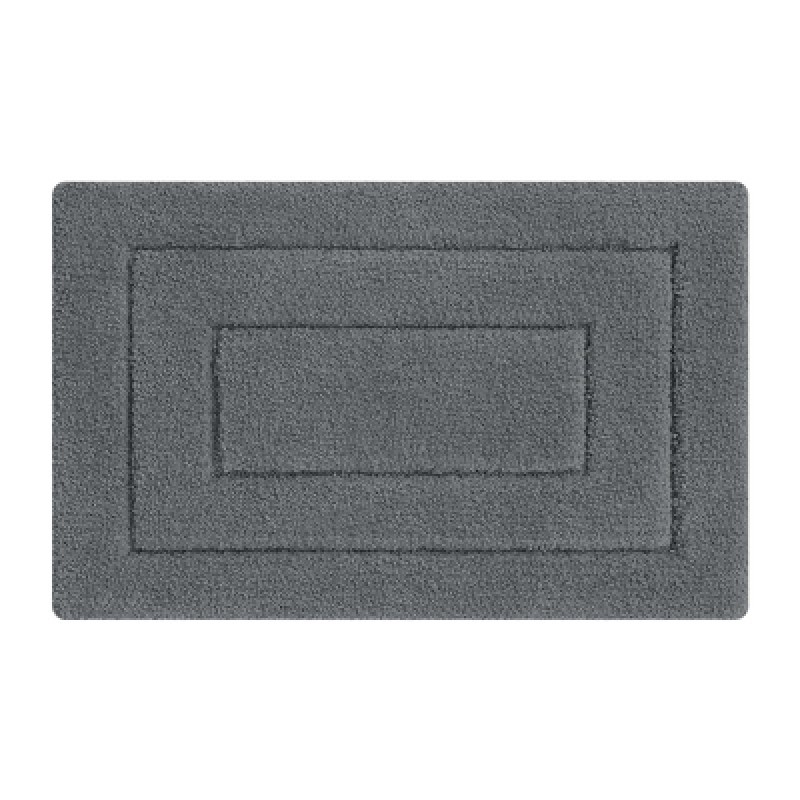 HOME USE HOME USE πατάκι μπάνιου HUH-0202, αντιολισθητικό, 40 x 60cm, γκρι