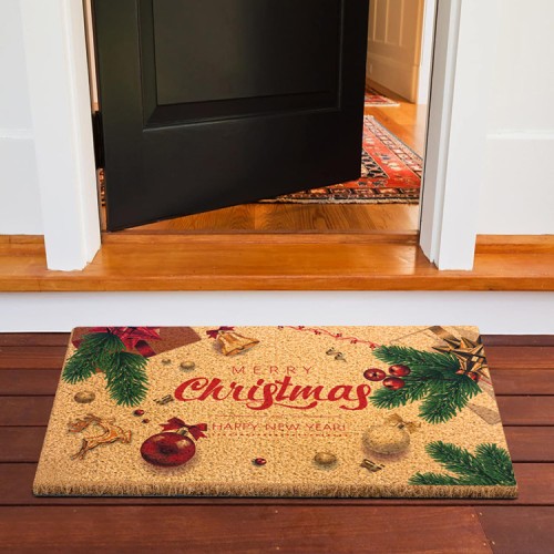 HOME USE HOME USE πατάκι εισόδου HUH-0205, αντιολισθητικό, 60x40cm, 8mm πάχος, καφέ