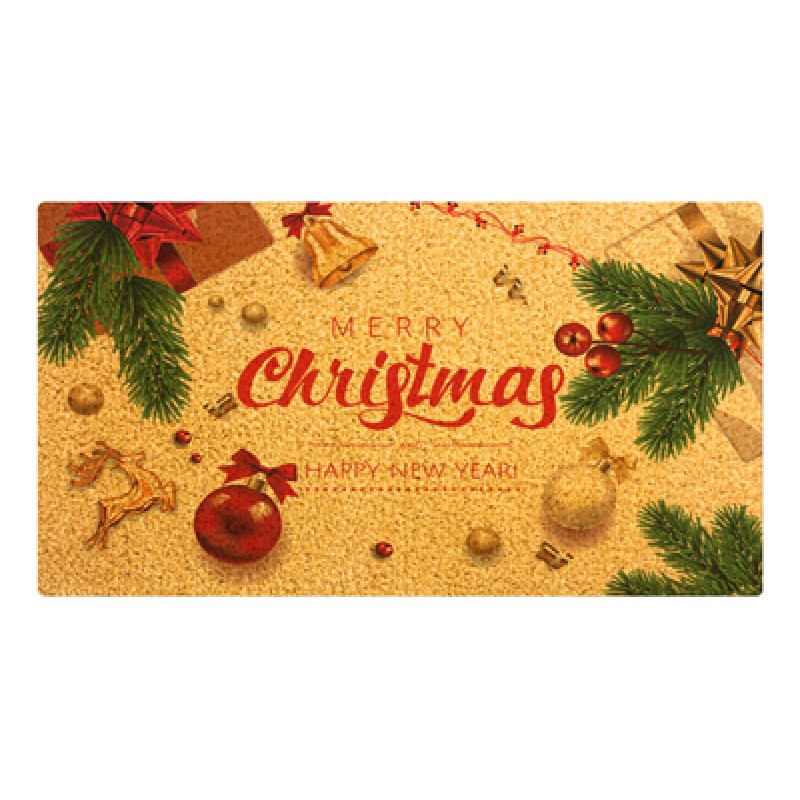 HOME USE HOME USE πατάκι εισόδου HUH-0205, αντιολισθητικό, 60x40cm, 8mm πάχος, καφέ