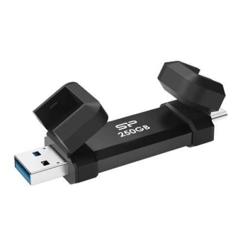 SILICON POWER SILICON POWER εξωτερικός SSD Marvel Xtreme DS72, USB-C/USB 3.2, 250GB, μαύρο