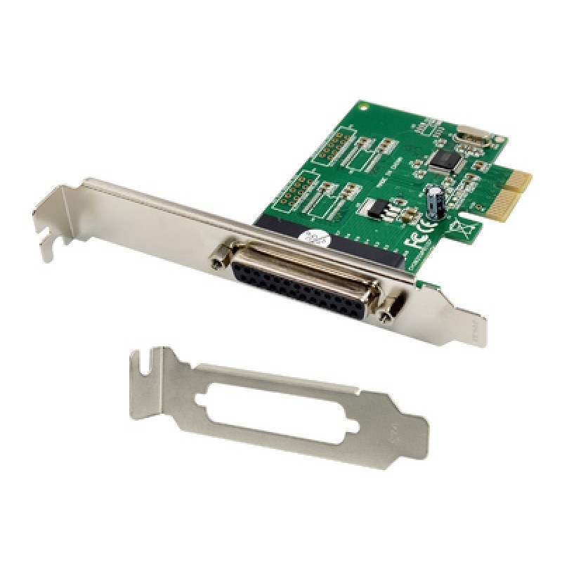 Powertech POWERTECH κάρτα επέκτασης PCIe σε 1x parallel ST38, 1MB, 85x60mm
