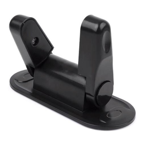 UNBRANDED Ασφάλεια πορτών & ντουλαπιών AG442E, 5x12cm, μαύρη