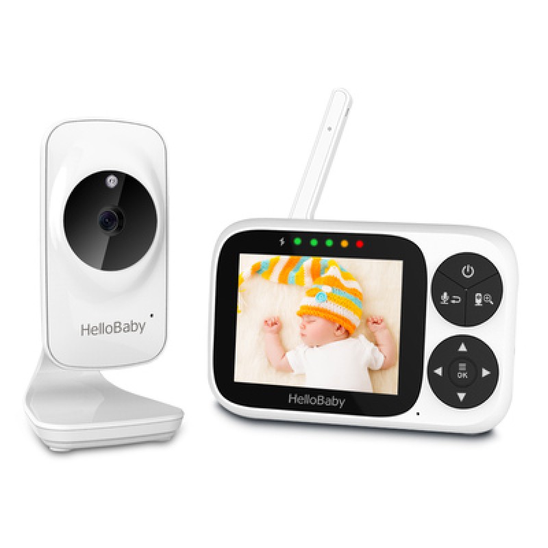 HELLOBABY HELLOBABY ενδοεπικοινωνία μωρού HB2033 με κάμερα & οθόνη 3.2