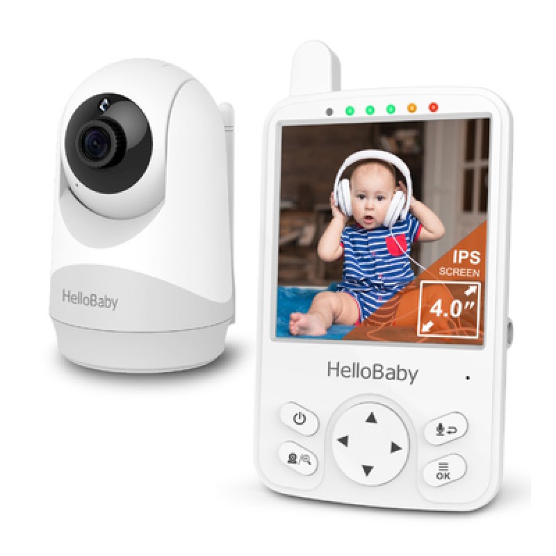 HELLOBABY HELLOBABY ενδοεπικοινωνία μωρού HB6241 με κάμερα & οθόνη 4
