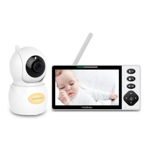 HELLOBABY HELLOBABY ενδοεπικοινωνία μωρού HB6084L με κάμερα & οθόνη 5.5