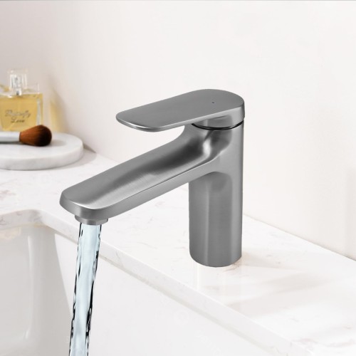 Bruno Μπαταρία Νιπτήρα Αναμεικτική M11570-235C Ασημί