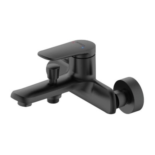 Bruno Μπαταρία Τοίχου Λουτρού M31570-235H,Αναμεικτική Μαύρη