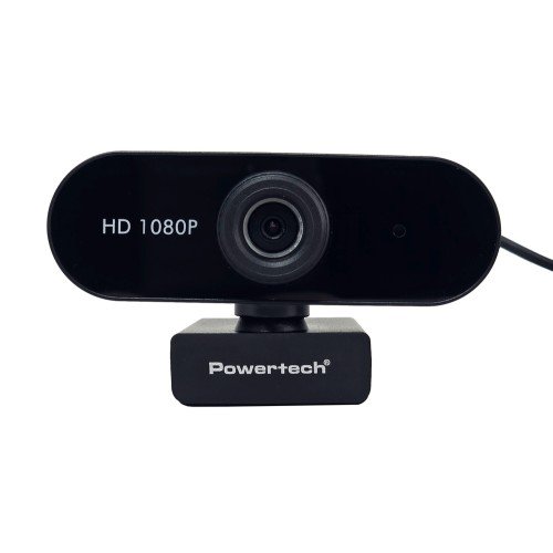 Powertech POWERTECH web camera PT-1382, 2MP, 1080p FHD, ρυθμιζόμενη εστίαση, 1.5m, μαύρη