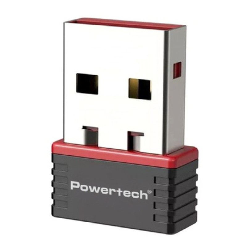 Powertech POWERTECH ασύρματος USB αντάπτορας δικτύου PT-1384, 150Mbps WiFi