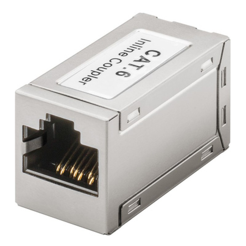 GOOBAY GOOBAY σύνδεσμος RJ45 Cat 6 15217, 250MHz, PoE+, ασημί