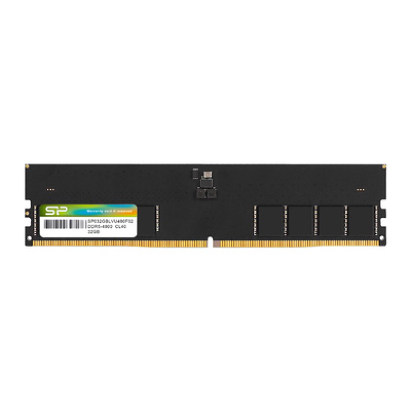 SILICON POWER SILICON POWER μνήμη DDR5 UDIMM SP032GBLVU480F02, 32GB, 4800MHz, CL40