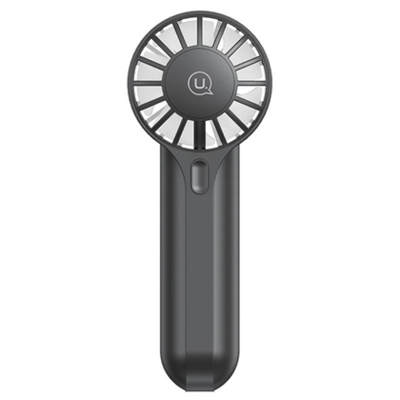 USAMS USAMS φορητός ανεμιστήρας ZB288 με 3 ταχύτητες, 1200mAh, μαύρος