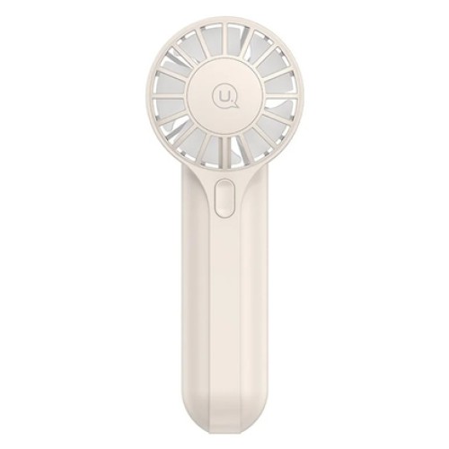 USAMS USAMS φορητός ανεμιστήρας ZB288 με 3 ταχύτητες, 1200mAh, λευκός