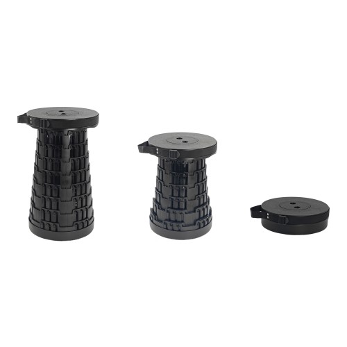 HOME USE HOME USE πτυσσόμενο καρεκλάκι HUH-0230, αντοχή έως 250kg, 25.5x45cm, μαύρο