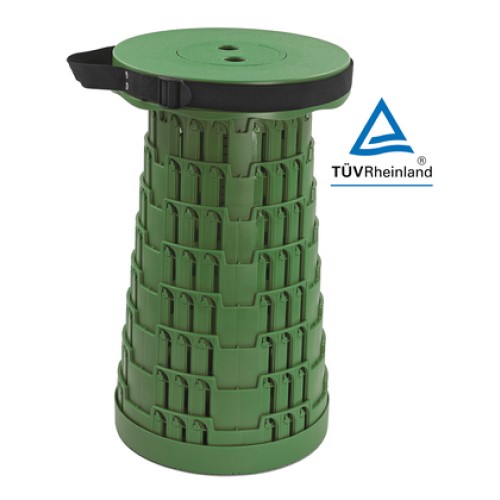 HOME USE HOME USE πτυσσόμενο καρεκλάκι HUH-0232, αντοχή έως 250kg, 25.5x45cm, πράσινο