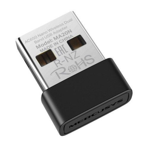 MERCUSYS MERCUSYS ασύρματος USB αντάπτορας δικτύου MA20N, 650Mbps AC650, Ver 1.0