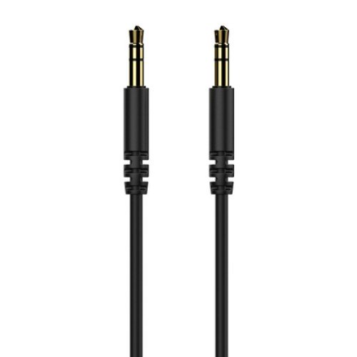 CELEBRAT CELEBRAT καλώδιο ήχου 3.5mm AU-01, AUX, 1m, μαύρο