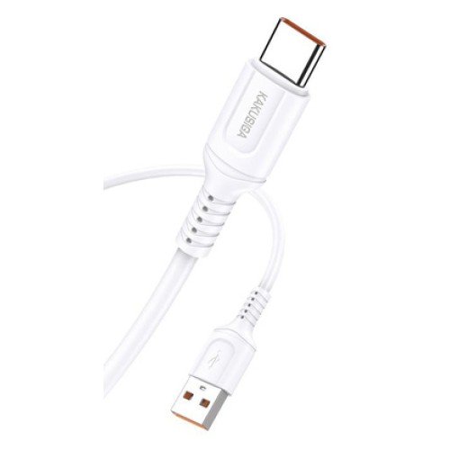 KAKUSIGA KAKUSIGA καλώδιο USB-C σε USB KSC-805, 3A, 480Mbps, 1m, λευκό
