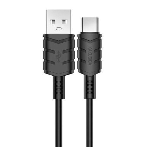 KAKUSIGA KAKUSIGA καλώδιο USB-C σε USB KSC-710, 3A, 480Mbps, 1.2m, μαύρο