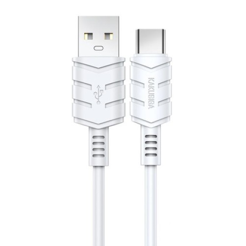 KAKUSIGA KAKUSIGA καλώδιο USB-C σε USB KSC-710, 3A, 480Mbps, 1.2m, λευκό