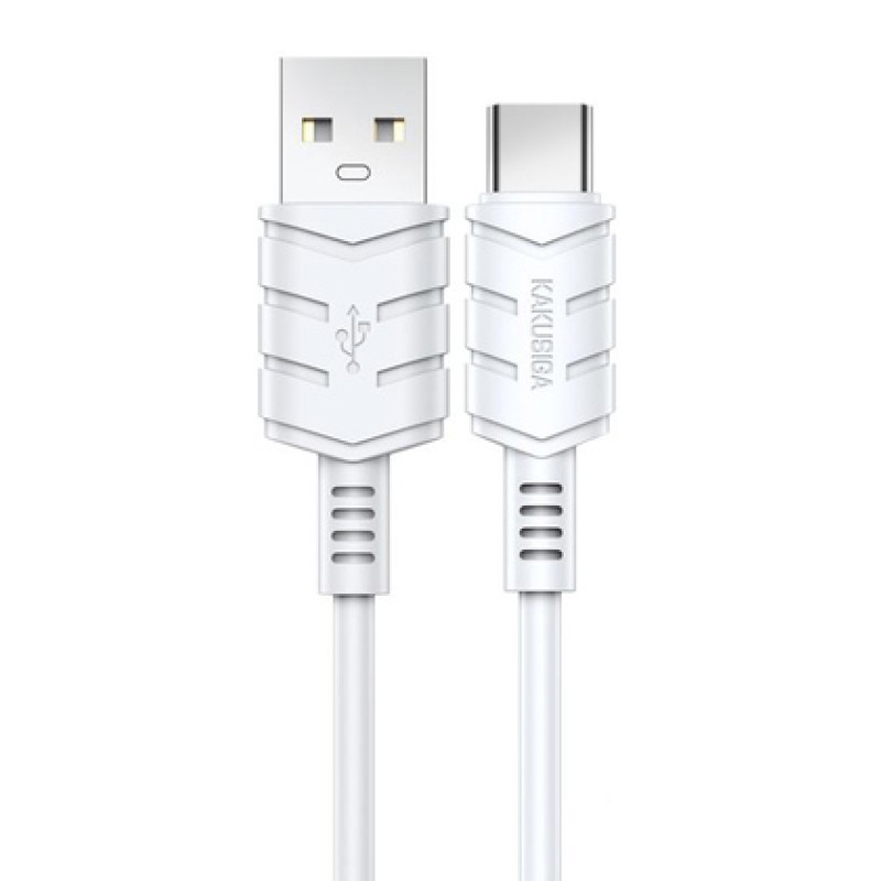 KAKUSIGA KAKUSIGA καλώδιο USB-C σε USB KSC-710, 3A, 480Mbps, 1.2m, λευκό