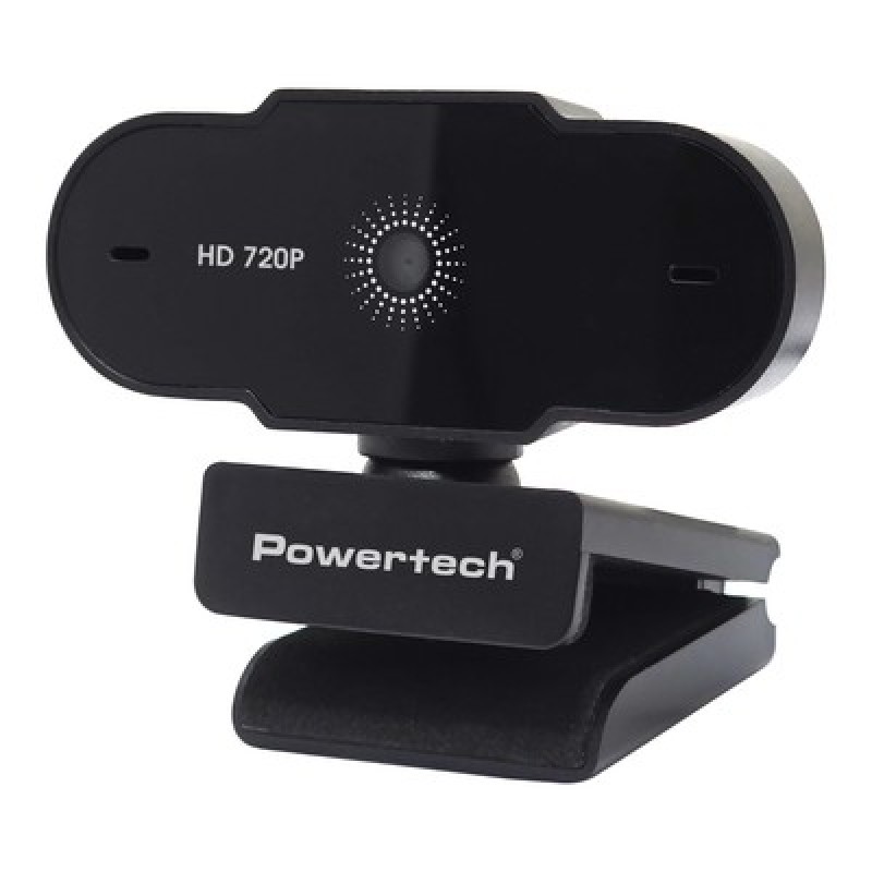 Powertech POWERTECH web camera PT-1426, 0.9MP, 720p HD, fixed εστίαση, 1.5m, μαύρη