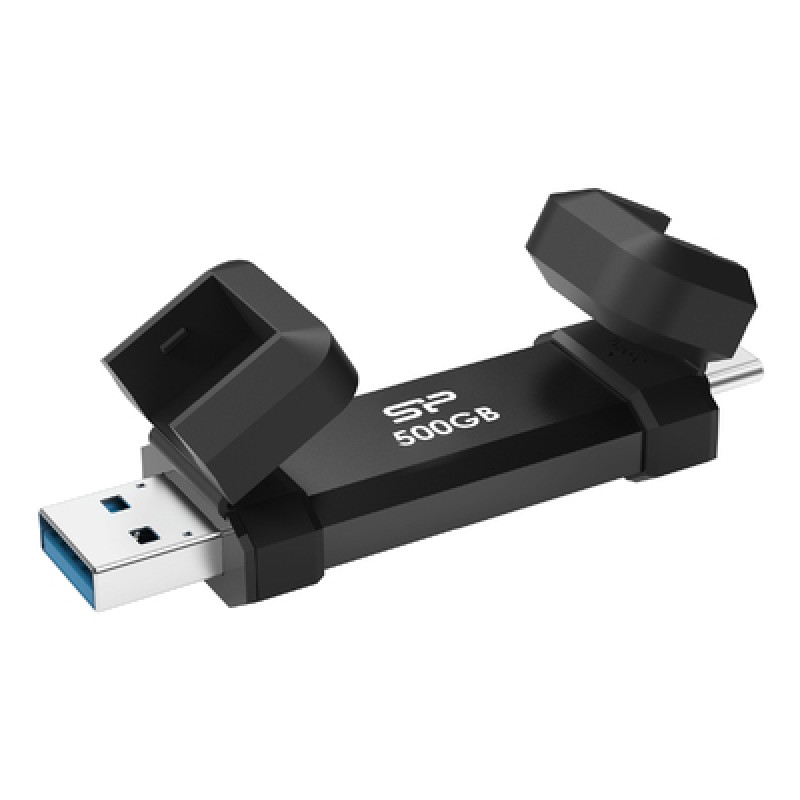 SILICON POWER SILICON POWER εξωτερικός SSD Marvel Xtreme DS72, USB-C/USB 3.2, 500GB, μαύρο